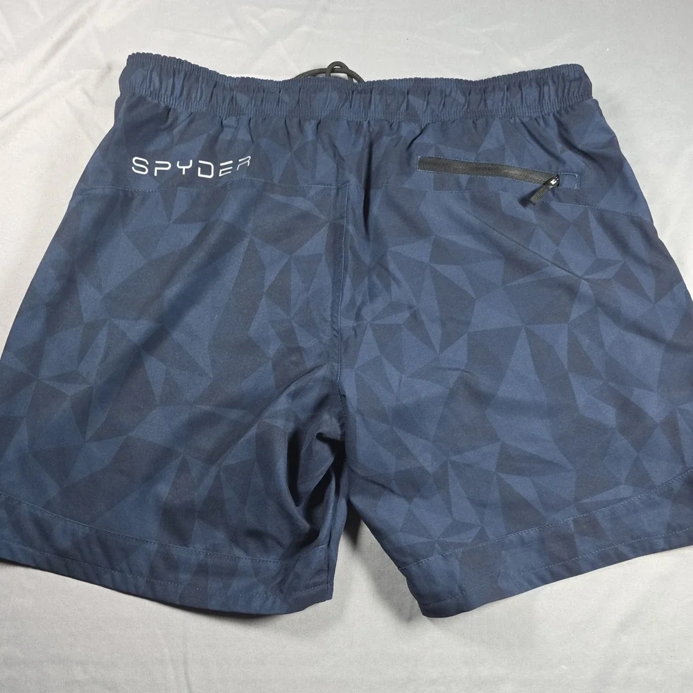Spyder Men's Swim Shorts, Dark Blue, Size L NWT